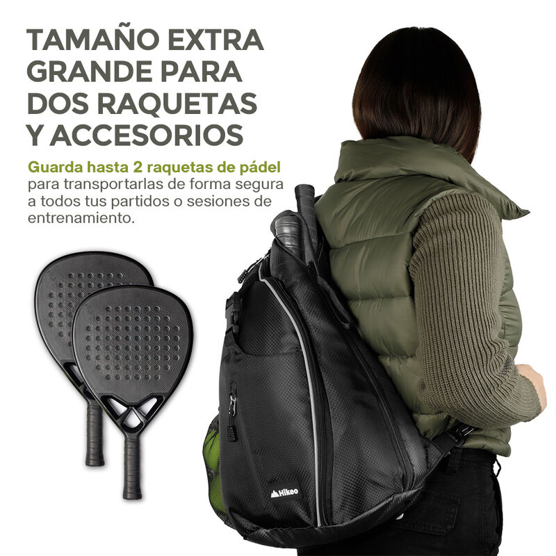 Mochila Deportiva para P&aacute;del para 2 Palas Palet... image number null