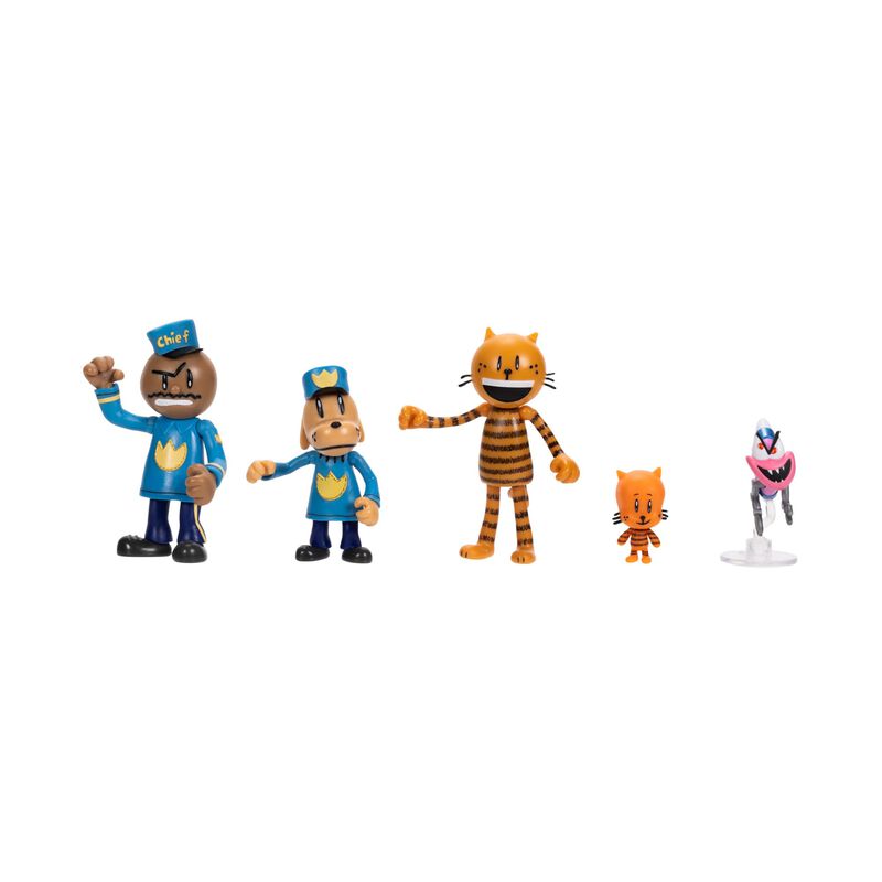 Set De Figuras De Acci&oacute;n Dog Man Movie Con Figu... image number null