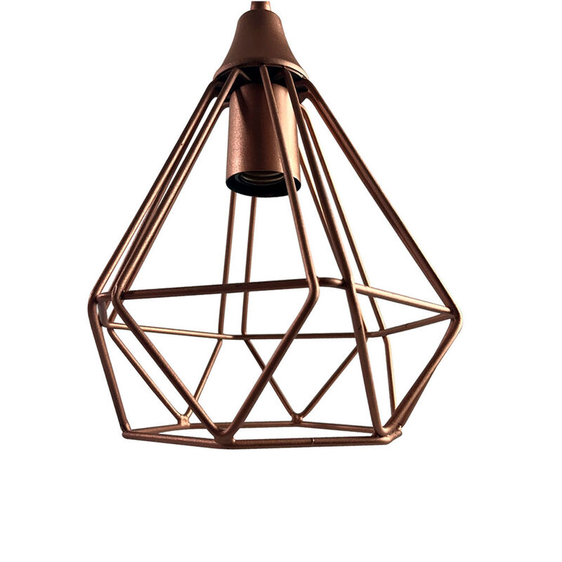 Lámpara Colgante Vintage Cobre Mil Luces image number null