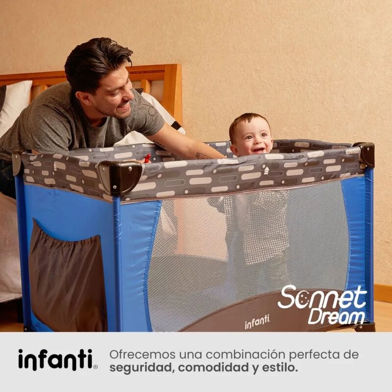 Set Cuna De Viaje Sonnet Dream + Carriola Liger... image number null