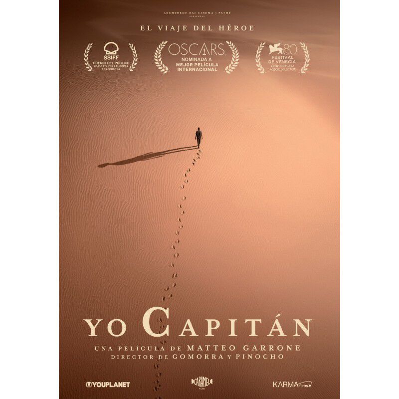 Yo Capit&aacute;n [DVD] (2023) Io Capitano image number null