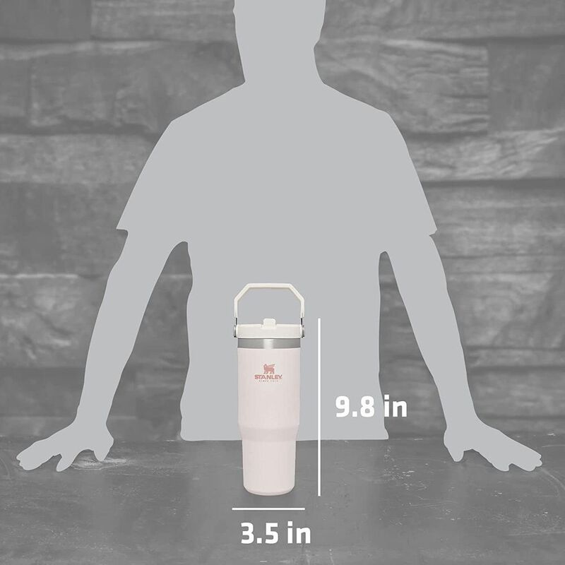 Stanley IceFlow Flip Straw Tumbler 30 OZ, ROSE ... image number null