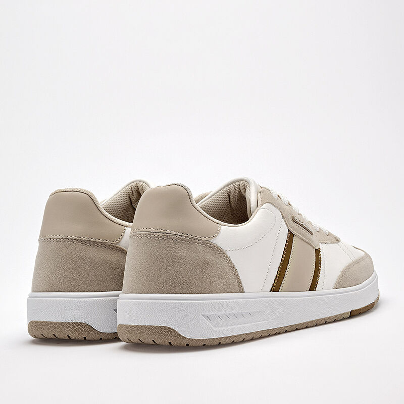 Clasben tenis para hombre blanco beige cod 1414... image number null