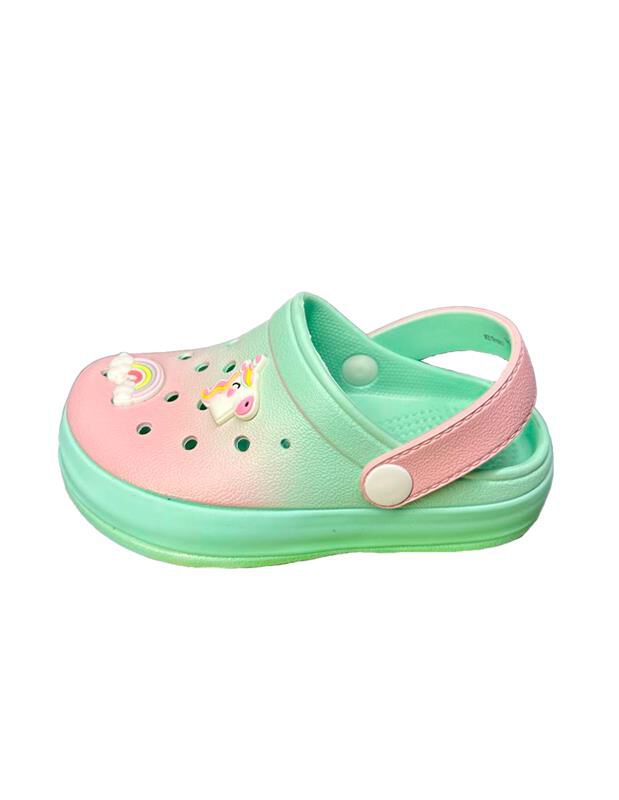 Sandalia Ni&ntilde;a Tropicana Unicornio Verde TR10201... image number null