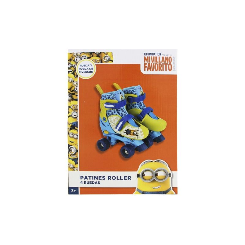 Patines Roller Infantiles Minions Con Sistema A... image number null