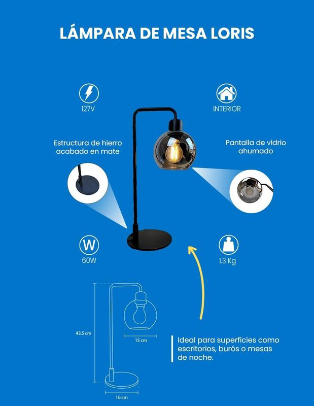 Mil Luces L&aacute;mpara de Mesa Loris image number null