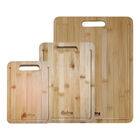 Tablas Picar Hudson Madera Bamb&uacute; 3 Piezas 27x19cm/33x23/40x30cm