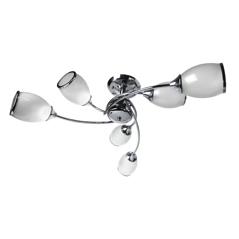 L&aacute;mpara  para Techo Kabah cromo Mil Luces image number null