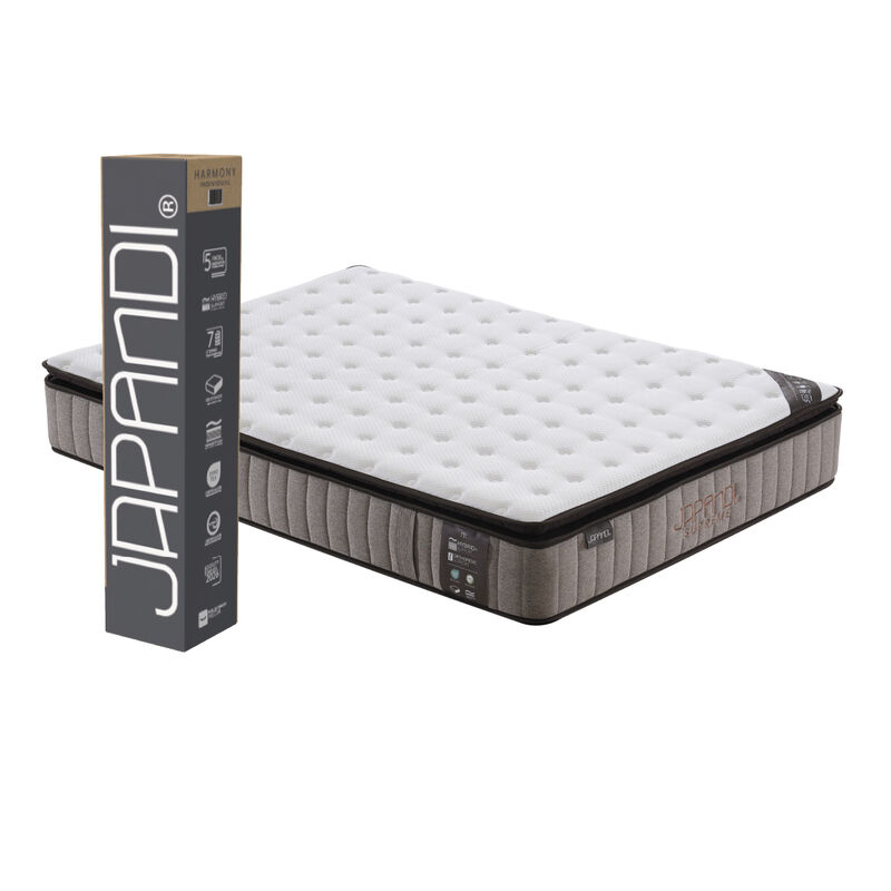Colch&oacute;n Matrimonial Japandi Supreme Memory Foam... image number null