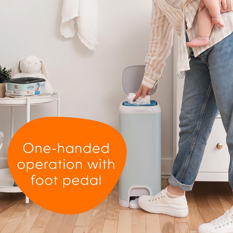 Cubeta Para Pa&ntilde;ales Diaper Genie Select De Acer... image number null