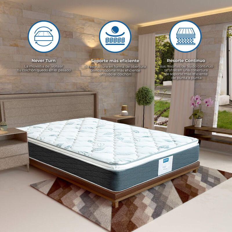 Colch&oacute;n Individual Ortop&eacute;dico Restonic Kendra&nbsp; image number null