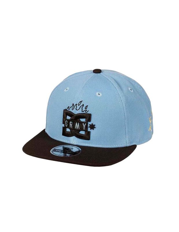 Gorra Caballero DC Shoes X Grimey Swarm Azul GR... image number null