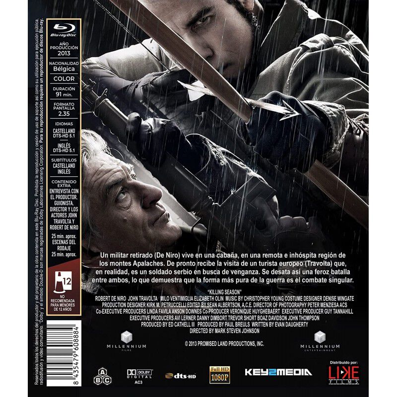 Caza Humana Bd 2013 Killing Season [blu-ray] image number null