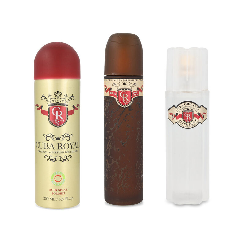 Set Cuba Royal 3Pzs Fragancia 100Ml Edt Spray/ ... image number null