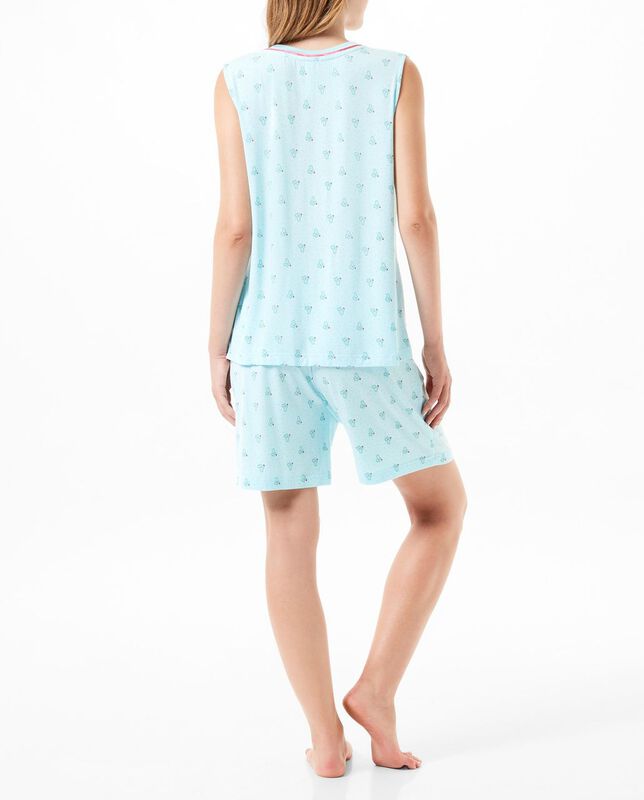 Pijama Cactus S/M Verde image number null