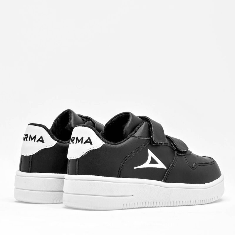 Pirma Tenis urbano para ni&ntilde;o negro blanco image number null