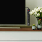 Multicontacto De 6 Salidas Verticales Y Doble Cargador Usb