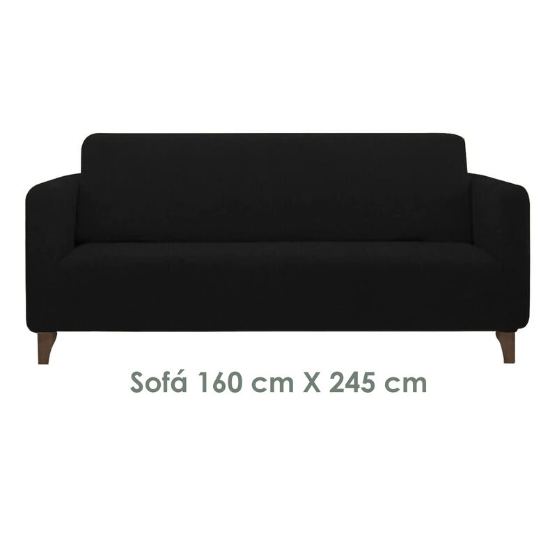 Cubre Salas 3 Piezas Impermeable Negro Todo Tip... image number null