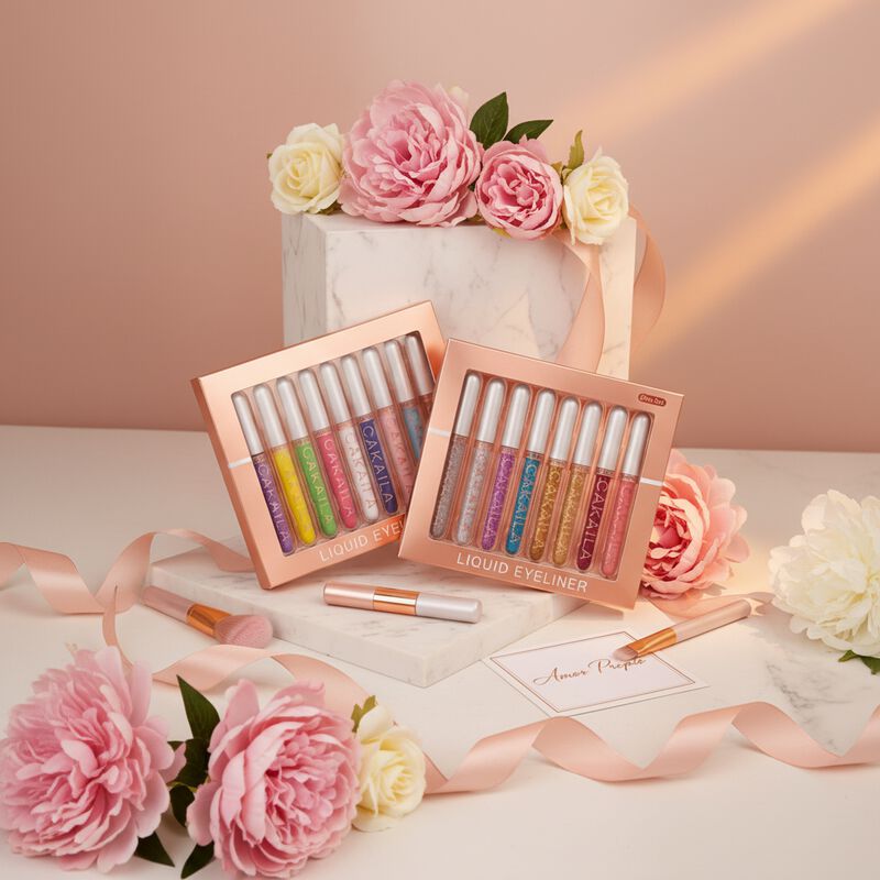 Duo de Sets L&aacute;piz Delineador De Ojos L&iacute;quido De... image number null