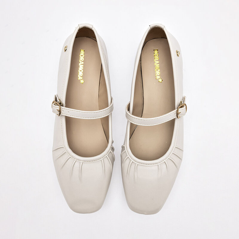 Moramora balerina para mujer  beige cod 141694-... image number null