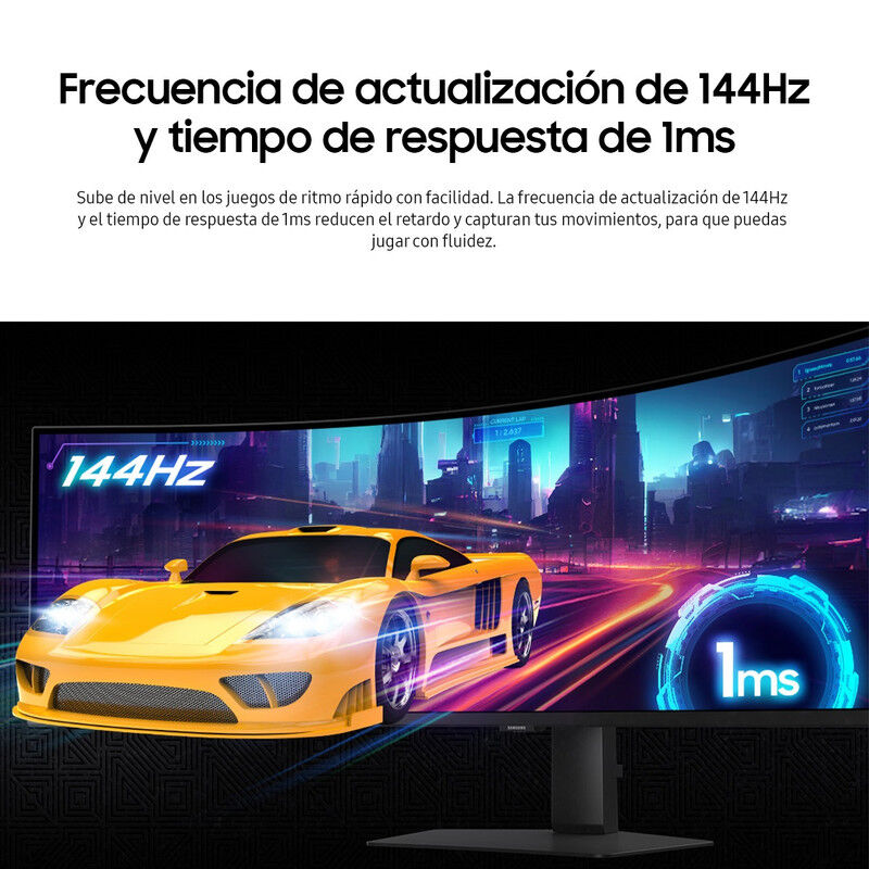 Monitor Gaming Samsung 49 Odyssey G91F DQHD 144... image number null
