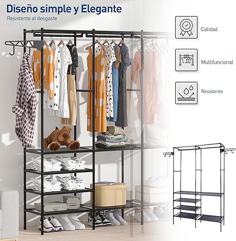 Closet Organizador Armable con 3 divisiones Blu... image number null