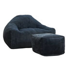 Sillón Espuma Alta densidad LIKKA Navy Blue 1 plaza JAPANDI