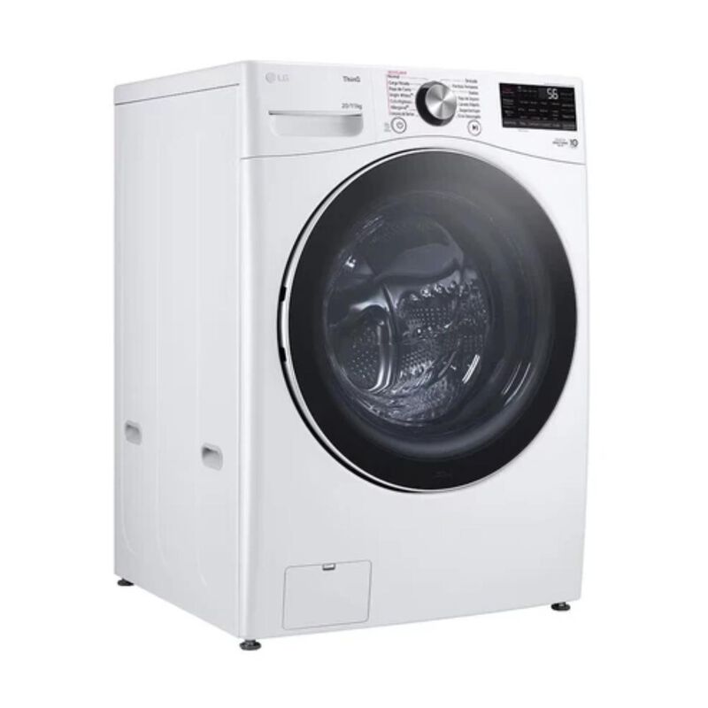 Lavadora Lg 20 Kilos Carga Frontal Blanca Wm20w... image number null
