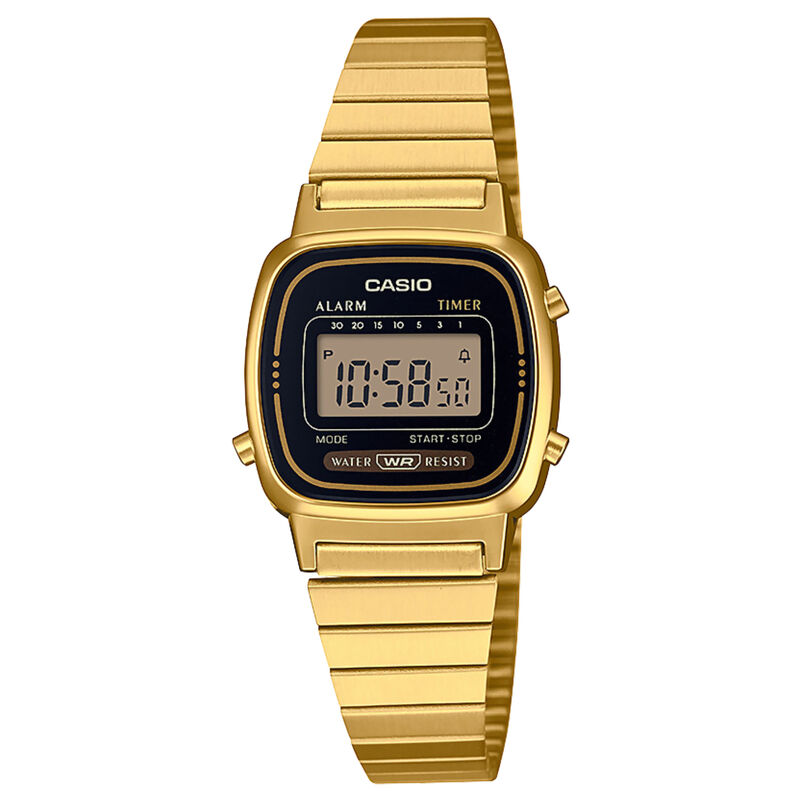 Reloj Casio Vintage La670wga-1vt Para Dama image number null
