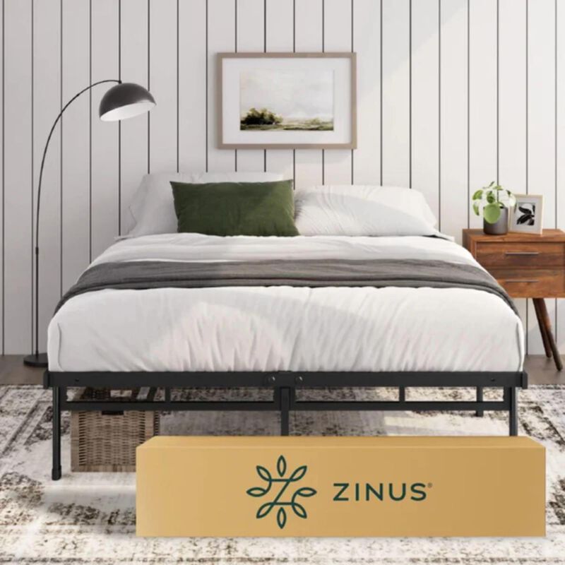Base De Cama De Metal Zinus Justin Matrimonial image number null