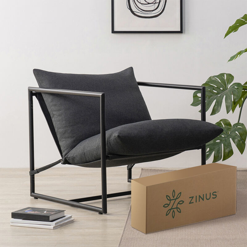 Zinus | Silla De Metal Zinus Aidan Con Cojines ... image number null