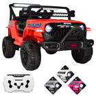 Camioneta Montable Electrica para Ni&ntilde;os Control Remoto 12v- Rojo