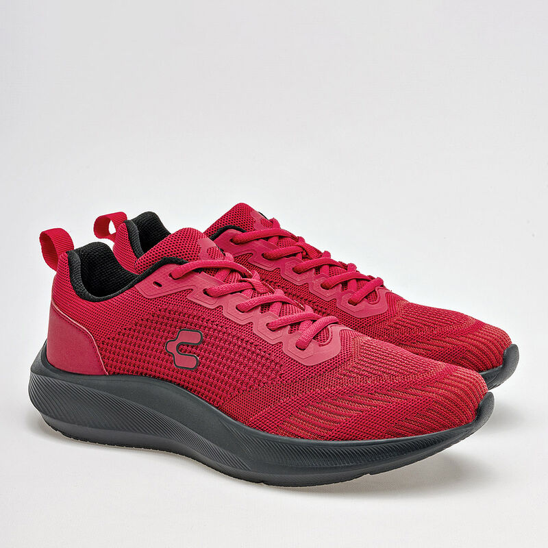 Charly Tenis deportivo para hombre rojo, runnin... image number null