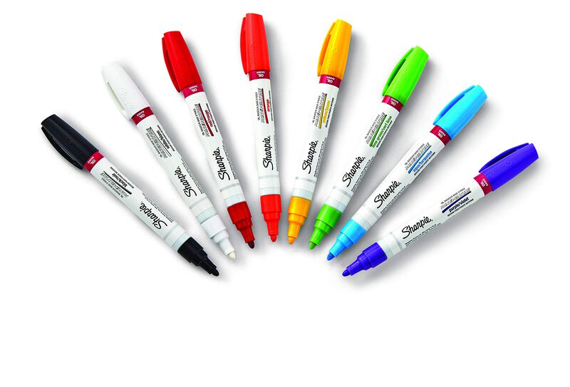 Marcadores De Pintura Sharpie Con Base De Aceit... image number null