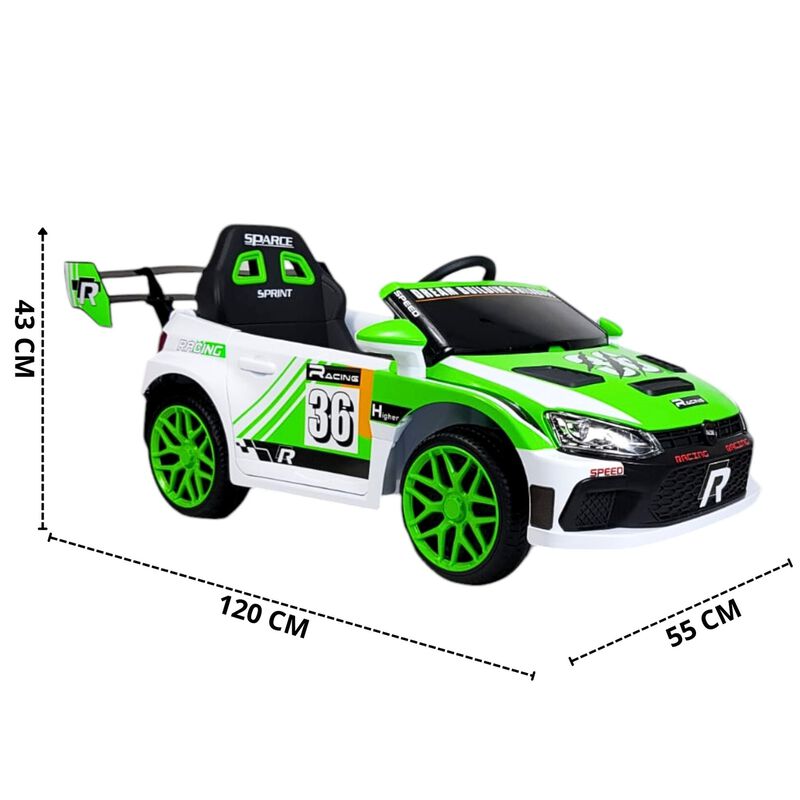 Carro El&eacute;ctrico A Bater&iacute;a 12v Para Ni&ntilde;os 3-6 A&ntilde;... image number null