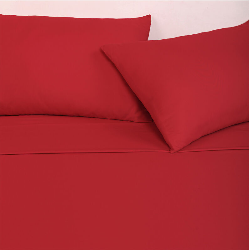 Juego de S&aacute;banas Individual Sumie Pepper Rojo image number null