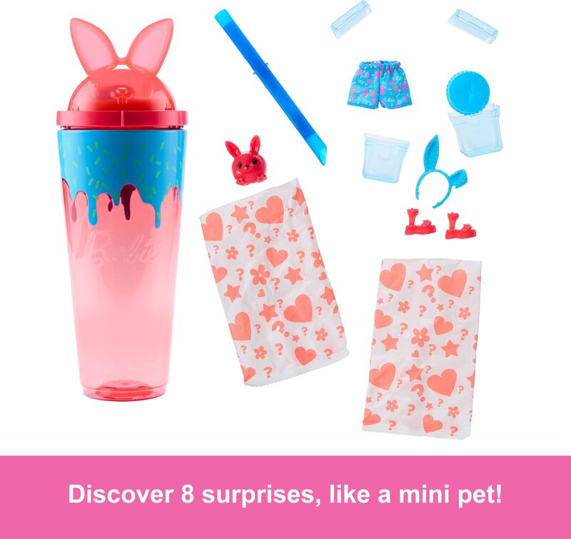 Mu&ntilde;eca Barbie Pop Reveal Shakes Series Con 8 So... image number null