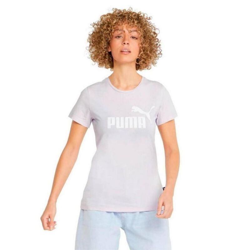 Playera Puma Ess Logo Tee Para Mujer image number null