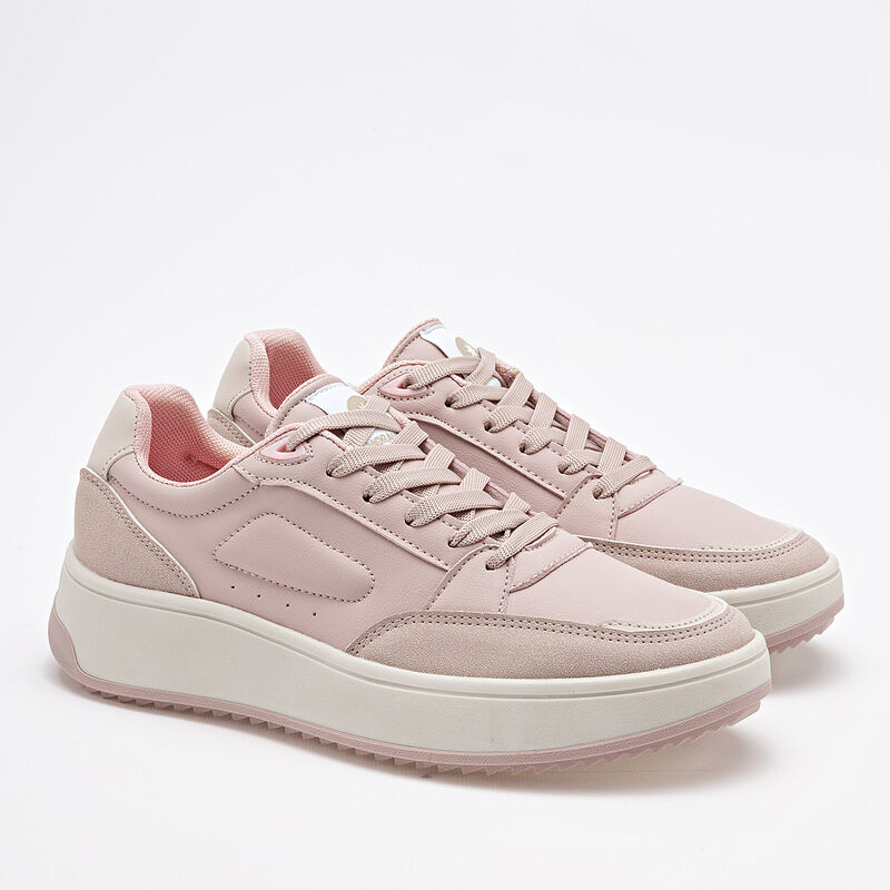 Moramora Tenis urbano para mujer rosa image number null