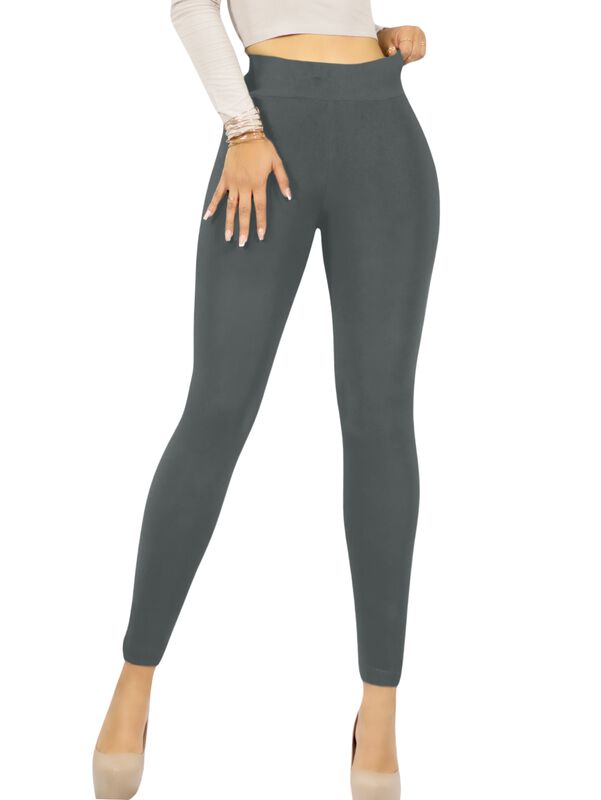 Legging De Mujer Jegging Lic-0143 Color Gris Os... image number null