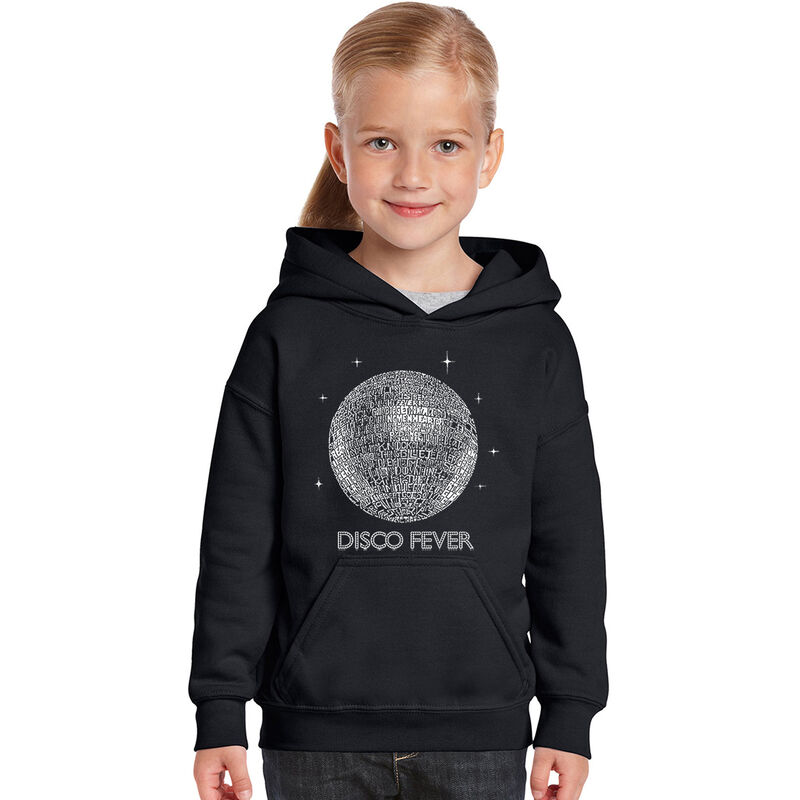 Sudadera Con Capucha Word Art Para Ni&ntilde;a - Disco... image number null
