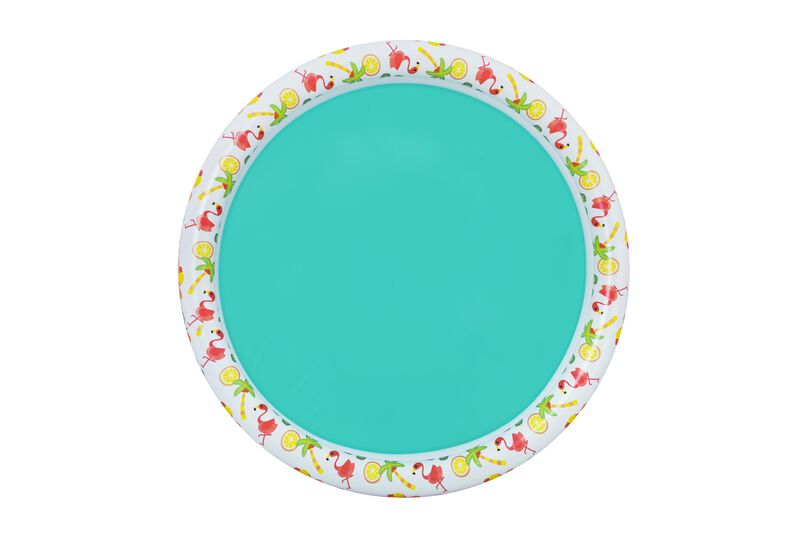 Alberca Inflable 121.9x20.3cm c/Salvavidas y Pe... image number null