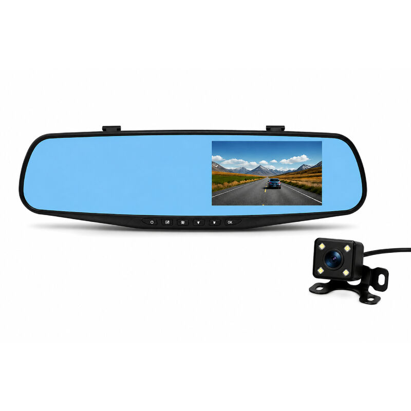 C&aacute;maras Retrovisor Frente Y Trasera Grabacion N... image number null