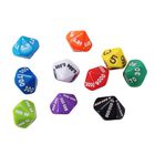 Valor Posicional Y Decimal X10 De Dice Set Learning Advantage