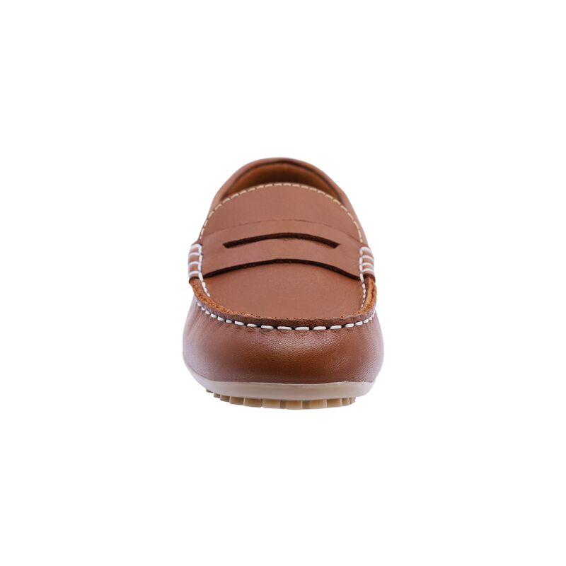 Audaz Zapato Casual De Piel Para Ni&ntilde;o Camel Cod... image number null