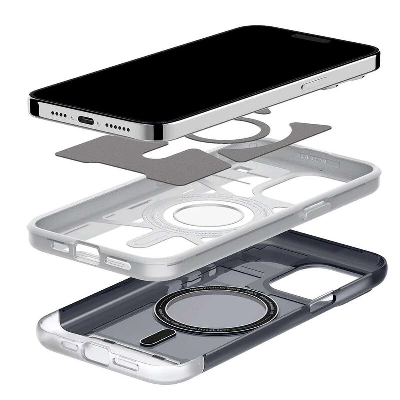 Funda SPIGEN C1 Mag para iPhone 15 PRO Grafito image number null