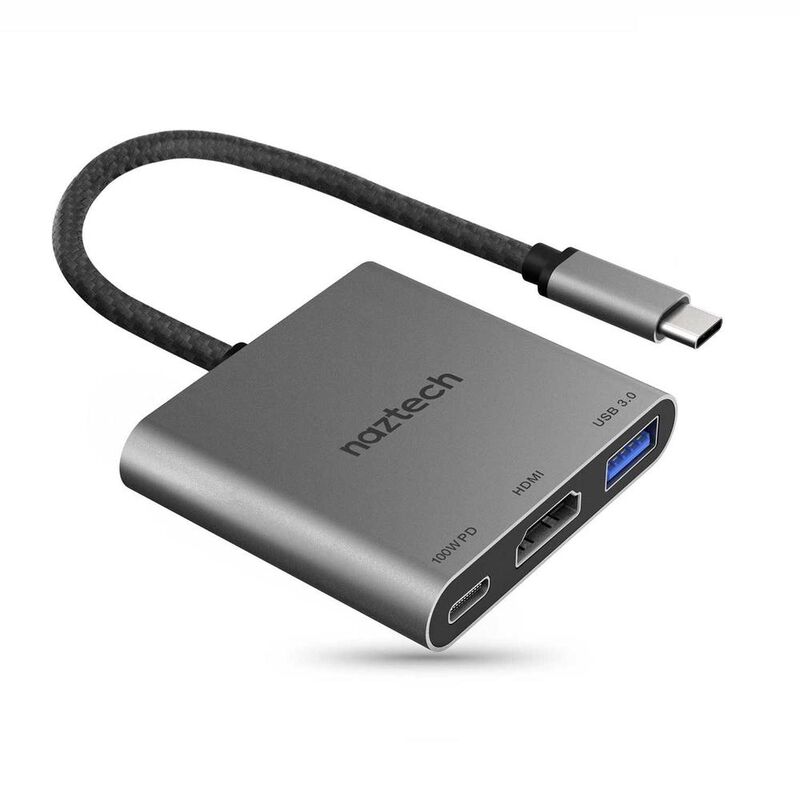 Cable Adaptador HUB NAZTECH USB-C HDMI para tel... image number null