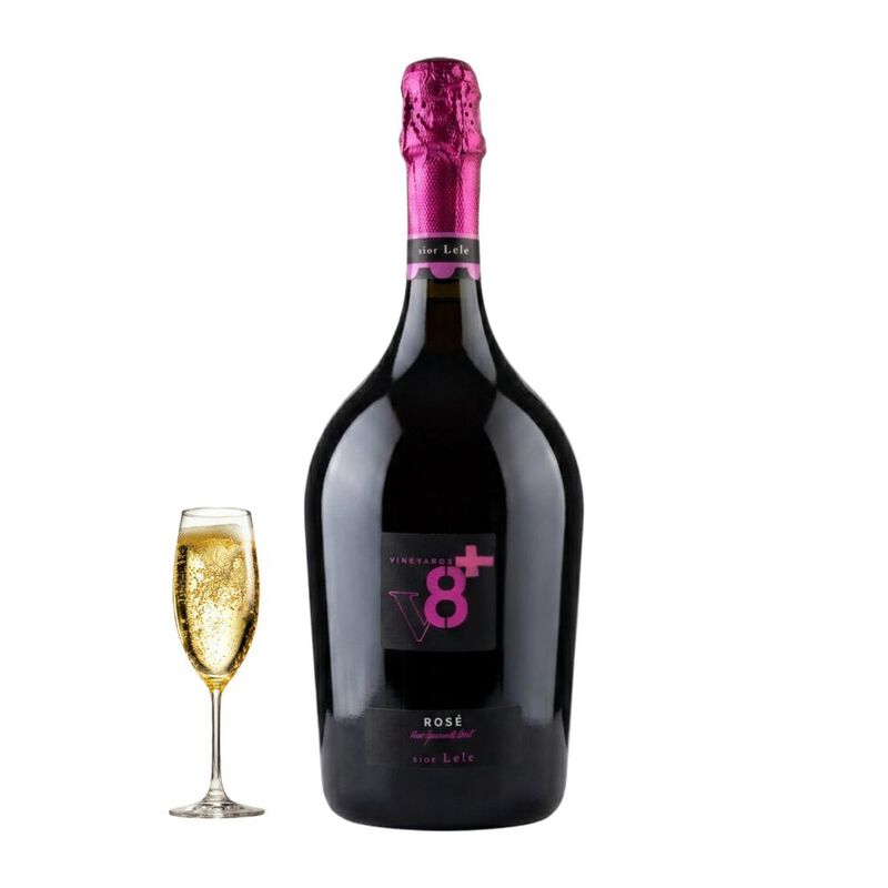 Vino Espumoso Rosado Sior Lele Brut Ros&egrave; V8+ Sp... image number null