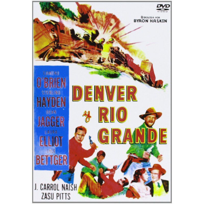 Denver Y R&iacute;o Grande  (dvd) 1952 Denver And Rio ... image number null