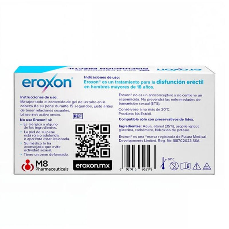 EROXON GEL 4 TUBOS 300MG image number null